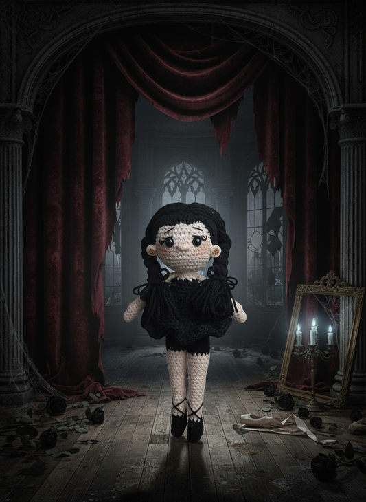 Christy Ballerina (pumpkin earrings included)